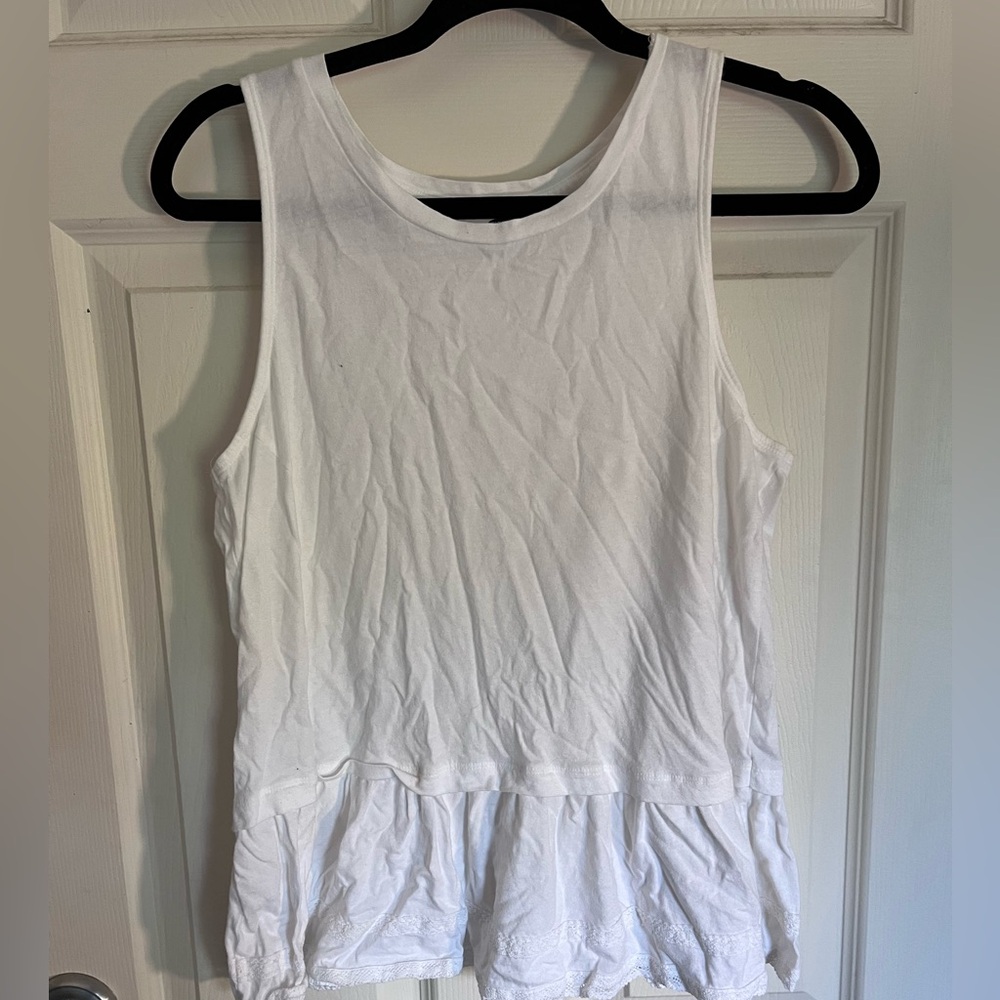 Women’s White Tank Top